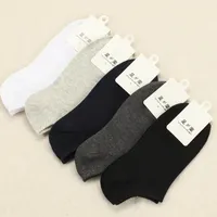 Wholesale-Socks Hot !!Summer&amp;Spring&amp;Autumn Women&amp;Men&#39;s Sock 100% High Quality Cotton Socks Solid Color Socks Male Wholesale