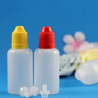 100 Sets 30 ml (1 oz) Plastic DROPPER Flessen Kindbewijs Caps Tips LDPE voor E-damp Cig Liquid 30 ml