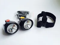 40 개/로트 LED 채굴 헤드 램프 휴대용 KL2.8lm (a) 실외 무선 무선 헌팅 캠핑 램프 광부 캡 라이트