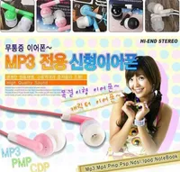 Şeker renk Yeni Evrensel Siyah ucuz Kulaklık 3.5mm Kulaklık Kulaklık MP3 Mp4 PSP Oyuncular için metting kullanımı kulaklık 500 adet / grup