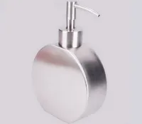 304 dispensador de jabón de acero inoxidable creativo gel de ducha loción botella champú presionado embotellado dispensador de jabon
