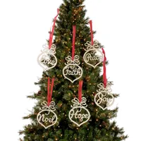 عيد الميلاد ديكور خشبي الحرفية شجرة شنقا الحلي diy handmad إلكتروني الخشب القلب حفل زفاف مهرجان الهدايا