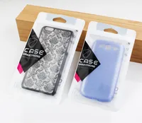 100st Custom Phone Case Väskor till iPhone 8 8Plus Case Retail Hand Håll Paketpåsar PVC Plastkammare Väskor för iPhone X Case