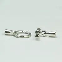 Beadsnice bracelet clasps zinc alloy toggle clasp for leather bracelet making custom jewelry clasp manufacturer ID 28820