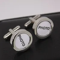 high quality wedding cufflinks with your names or wedding photos on the cufflinks copper material 250 pairs per lot