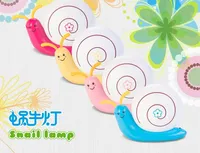 USB charging snail night light, rechargeable LED lamp for children, fashion creative personality small table lamp