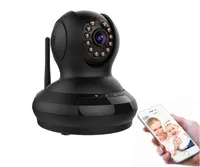 FI-368 HD 720P Rotating WIFI/Network Wireless/Wired Two-Way Audio Cloud IP Security Camera, Plug/Play, Pan/Tilt, Remote Surveillance Video