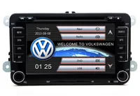 Envío rápido 2Din RS510 VW DVD de coche GPS integrado Bluetooth MP3 / MP4 1080P para Volkswagen GOLF 5/6
