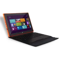IRULU Walknbook 10.1 "Windows 10 Tablet PC 1280 * 800 IPS 2GB / 32GB Quad Core Bluetooth Intel Notebook Laptop mit Leder Tastatur-Kasten