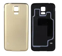 S5 Original-Akku-Tür zurück Gehäuse Cover Ersatz Fall Fundas für Samsung Galaxy S5 i9600 Handytasche Ultra Slim dünne Coque mit Logo