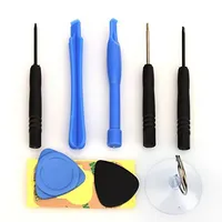 9 i 1 Reparationsöppning Pry Hand Tools Kit Set för iPhone 4 4S 5 5S 6 Plus Gratis DHL