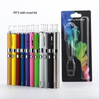 MT3 Atomizer With EVOD Battery Blister Pack Pure Vapor Clearomizer Hot Selling Ecig With Fast Shipping