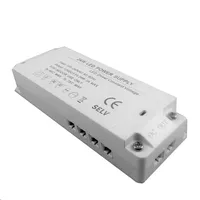 Ultra-thin 24W LED power Supply Adapters 100-240V AC to 12V DC 2A For Under Cabinet Puck Light