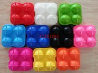 50 zestawów / partia Darmowa Wysyłka Bar Napój Whisky Kula Big Round Ball Ice Cegła Cube Maker Taca Mold Mold