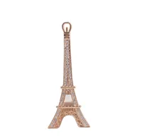 6 PCS 패션 크리스탈 라인 석 에펠 탑 (Eiffel Tower) Flatbacks 카보 숑의 전화 데코 DIY (3 색) # 92139- # 92141