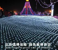 10m * 8m 2000 LED LED Netto Light Light Courtyard Park Krajobraz Lights Wodoodporna kurtyna Światła Seria świateł LED