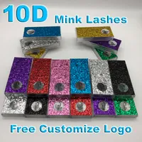 Mink Eyelashes Invisible Band Lashes Natural 10D Mink False Eyelash Full Strip Transparent band lashes cilios posticos
