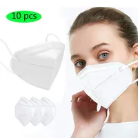 Máscara mascherine dobrável individual com válvula de certificação qualificada Anti-Poeira Respirator Face Mask