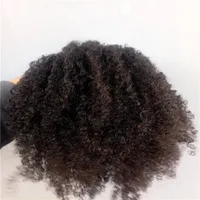 Humano Brasileiro Afro Kinky Curly I Tip Tip Pr￩-Loused Hair extensions
