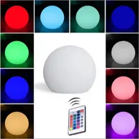 BRELONG wiederaufladbare Farbe LED-Kugel-Licht-Kugel-Licht mit Fernbedienung, Hauptpool-Partei-dimmbares Nachtlicht 12cm