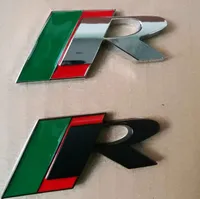 3D Metal Araç Plakası Emblem Oto Rozet Çıkartması İçin Jaguar R Logo X-TİPİ F-TİPİ S-TİPİ XE XF XJ XK XJR XFR Araç Aksesuarları