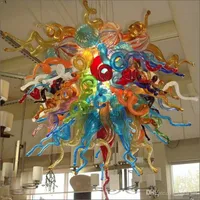 Dale Chihuly Style Handmade Blown Murano lamps Chandeliers High Decoration Hand Glass Ceiling Lights