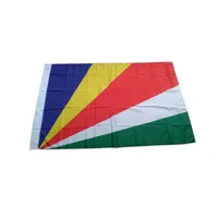 3x5ft 사용자 정의 세이셸 깃발 저렴한 가격 디지털 인쇄 폴리 에스터 광고 옥외 실내, 가장 인기있는 깃발, 무료 배송