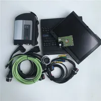 MB Star C4 SD Connect C4 repair kit + newest soft-ware 2019.12 diagnostic tool mb star c4 vediamo/X/DSA/DTS with X200T Laptop 4G