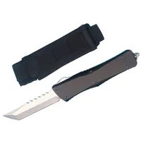 Marfione 사용자 정의 Hellhound 블레이드 전술 칼 D2 Tanto Stone 씻어 knifes 항공 알루미늄 핸들 EDC 기어
