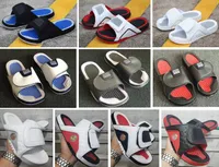 Sandals Hydro 4 Bred 5s 13s 12s Slippers Men With Box Wholesale Free shipping Red Black White