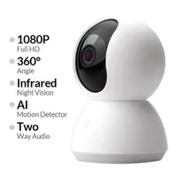 Xiaomi Mijia Mini IP-kamera Wifi 2MP 1080p HD Infrared Night Vision 360 Degree Wireless Smart Mi Home Security Camera System