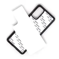 DIY Сублимационные тепла для печати ПК Чехол для Samsung Galaxy S20 PLUS S20 ULTRA A01 A20E A21 A51 A71 A81 A10 A30 A50 A60 A80 100 шт. / Лот