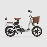 HIMO C16 12Ah 48V 250W 16 Inches Electric Bike From Youpin 25kmh 55km Mileage Electric Bicycle Max Load 100kg - Khaki