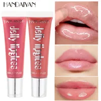 Fuktgivare Lip Gloss Shine Sexig Liquid Långvarig Vattentät Näringsrik Lipgloss Shimmer Jelly LipGlaze Lip Protector