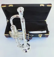 2019 Yeni Bach Trompet LT190S-85 Müzik aleti Bb Trompet altın profesyonel notu kaplama