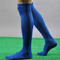 Nya män sport fotboll fotboll långa strumpor över knä hög socka baseball hockey strumpor calcetines ciclismo