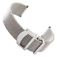 Bekijk Mesh-band voor IWC Portofino Roestvrijstalen Milanese horlogeband Polsband 20 22mm