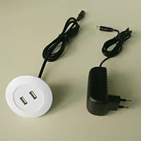 Европейские стандарты Wall Power Plug Мебельная фурнитура Новинка Компонентная часть Диван Зарядка Прямоугольник USB Зарядное устройство Производство мебели Wholsal