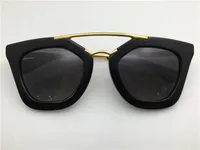 الجملة-جديد spr النظارات الشمسية 09Q سينما نظارات مرآة عدسة الاستقطاب عدسة خمر الرجعية نمط مربع إطار الذهب منتصف النساء المصمم