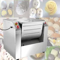 De nieuwste hoogwaardige 220v hoge kwaliteitStainless staal thuisgebruik commercieel automatische deeg mixer meel mixer roermixer de pasta mac