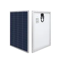 100 Watt 12 Volt Polycrystalline Solar Panel with MC4 Connectors High Efficiency Module PV Power for Battery Charging Boat, Caravan, RV and