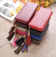 Wholesal! wholesale 2018 famous brand fashion single zipper cheap luxury designer women pu leather wallet lady ladies long purse