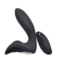Wireless Remote Control USB Rechargeable Male Prostate Massager Anal Vibrator Sex Toys for Men Masturbator Butt Plug