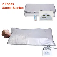 Far Infrared Sauna Blanket Magro Bag FIR Aquecimento Blanket corpo emagrecimento Body Detox máquina para salão de beleza