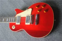 Hete groothandel Chinese fabriek OEM 2 Red LP elektrische gitaar, verkoop van hoge kwaliteit gitaar