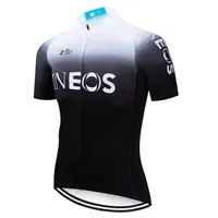 UCI 2020 프로 팀 INEOS 자전거 저지 자전거 의류 여름 통기성 MTB 저지 9D 젤 패딩 턱받이 반바지 로파 Ciclismo