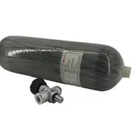 Acecare Hot Koop 6.8L CE DCUBA TANK 4500PSI 300BAR Koolstofvezel Paintball-import Gascilinder met PCP Air Compressed Gun-W