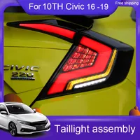 ホンダシビックG10のための車の車のテールライトTaillights 10thセダン2017 2017 2018 2019 12V LEDカーテールライトTaillightリアランプ
