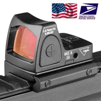 2018 Новый Стиль Trijicon Reflex тактический регулируемый Red Dot Sight Scope для Rifle Scope Охота Стрельба
