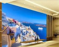3D部屋の壁紙カスタム写真壁画HDギリシャ風景テレビ背景壁の装飾絵画アート写真壁のための壁紙3 d